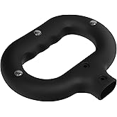 Didumoine Folding Wagon Handle,Wagon Cart Push Handle Replacement,Trolley Handle for Garden Shopping Cart (Black)
