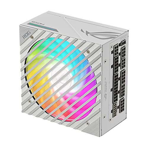 Asus Rog Loki Sfx-L 850W Platinum Power Supply (Fully Modular Power Supply, 80+ Platinum, Lambda A Certified, 120 Mm Pwm Argb Fan, Aura Sync Rgb Lighting, Atx 3.0 Compatible, Pcie 5.0 Ready, White) - View 12