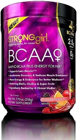 StrongGirl BCAA Paradise Punch 30 Servings