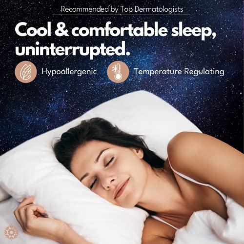 BEAUTY OF ORIENT 25 Momme, 100 Pure Mulberry Silk Pillowcase for