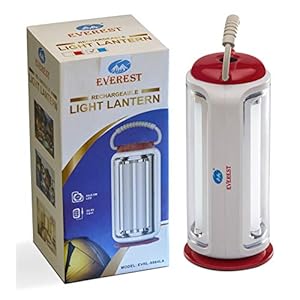 Everest Plastic Emergency Light (Red)Pack of 1