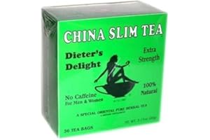 THE TEAPOT COMPANY China Slim Tea Dieter's Delight 36 TEA BAGS NET WT 3.17 OZ (90 g)
