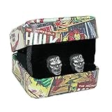 Marvel Men's 3D Hulk Cufflinks, Silver