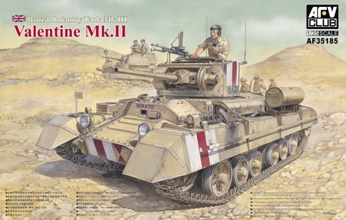 British Mk III Valentine Mk II Infantry Tank 1/35 AFV Club