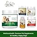 Omega 3 Skin and Coat Chews for Dogs, Dog Salmon Oil Supplement for Joint Pain Relief, Immune Support, Skin and Coat Supplements for Dogs, Chewable Dog Treats for Itchy Skin Relief, 55 Chews, 8 Oz