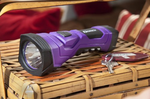 Dorcy 190-Lumen CyberLight Durable LED Flashlight with True Spot Reflector, Purple (41-4752) - Thumbnail 6
