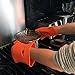 KHOMO GEAR - Pair of Heat Resistant Oven Gloves - For BBQ Grill / Ovens / Kitchen - One Size Fits Most - Black