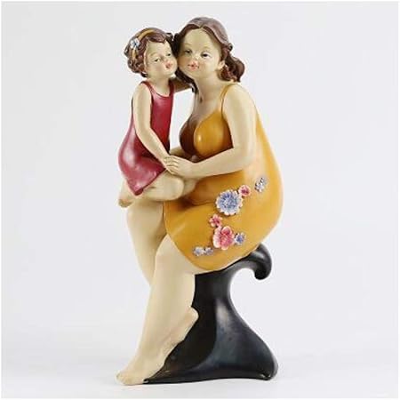 Lili American Warm Madre E Figlio Personaggi Padre Figlio Ornamenti In Resina Scuola Materna Maternita E Decorazioni Per Negozi Per Bambini Artigianato Stile2 Amazon It Casa E Cucina