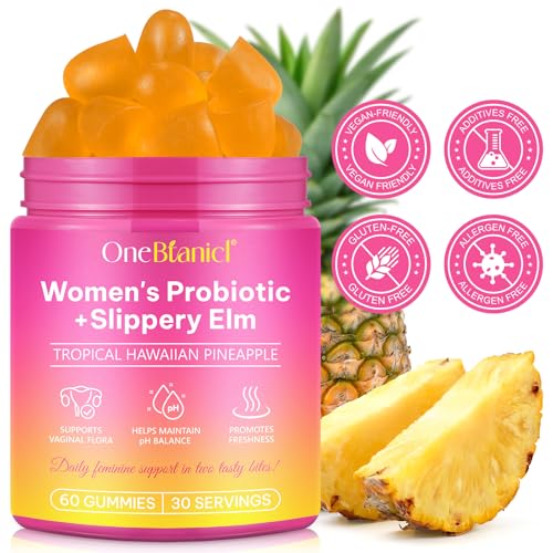 Women‘s Probiotics Gummies, Pineapple Flavor, 60 Gummies