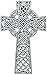Cathedral Art (Abbey & CA Gift Celtic Knot Wall Cross, 4-1/2-Inch, Silver, Large