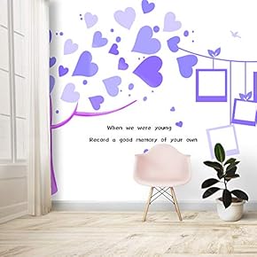 Wall Mural Cute Prints Lovely Pattern Removable Self-Adhesive Large Wallpaper - 66x96 inches