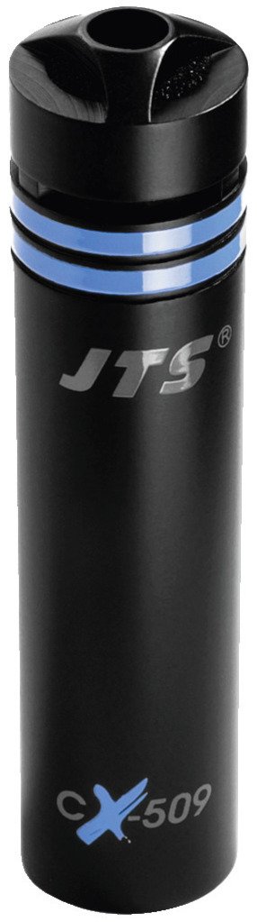 JTS CX-509 Electret Overhead Microphone, Cardioid Characteristic, Black