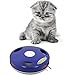 Yixiko Senses Cat Meow Toys Interactive Training Play Activity Kitten Toy Funny Blue Mouse Tail with Sound