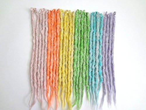 Pastel Custom Dreadlock Extensions