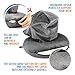 Zen-Cradle Hooded Memory Foam Travel Pillow Set w/ 3D Contour Face Mask Provides Optimal Head & Neck Support, Blocks Out Light So Your Airplane Ride Transforms into a Relaxing Oasis