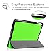 Fintie SlimShell Case for iPad 6th / 5th Generation (2018 2017 Model, 9.7 Inch), iPad Air 2 / iPad Air 1 (9.7 Inch) - Lightweight Stand Smart Protective Cover with Auto Sleep/Wake, Green