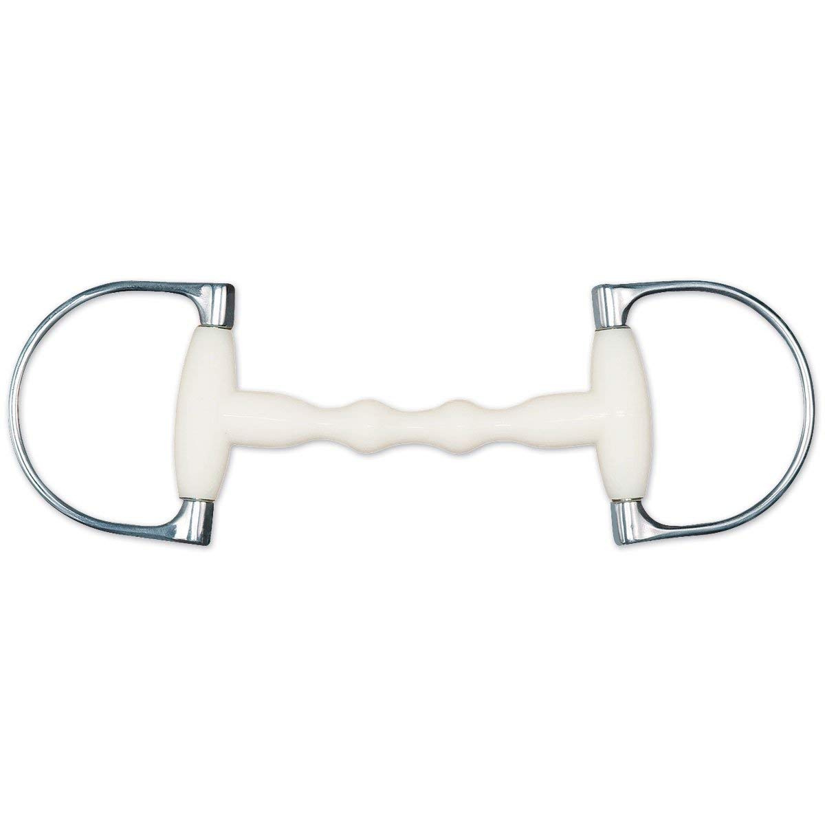 Happy Mouth King Dee Shaped Mullen Mouth Horse Bits