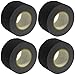 Seismic Audio - SeismicTape-Black603-4Pack - 4 Pack of 3 Inch Black Gaffer's Tape - 60 Yards per Roll
