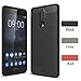 Nokia 8 Case, [LuckQR] Ultra Thin Light Carbon Fiber Soft Case, Drop Protection & Shock Resistant, Perfect Fashion Full Body Protective Cover Case Designed For Nokia 8 - Black
