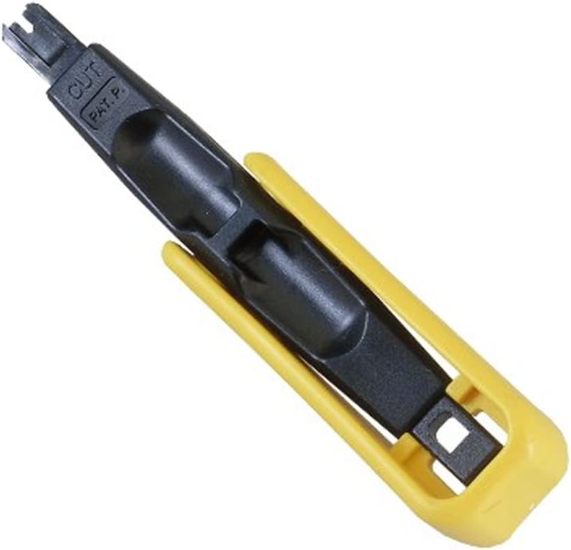 Comfy Hour Jolly Handy Tools Collection Punch Down Tools with Terminal Block 66 &110/88 type (with cuts), Metal