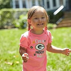 Gerber NFL Green Bay Packers 3 Pack Ruffle Sleeve