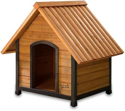 arf frame dog house with dark frame