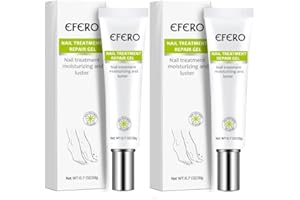 JISKG 2 Pcs efero Nail Treatment Repair Gel, Toe Be Health Instant Beauty Gel For Nail Growth Care， Restores Appearance of Discolored or Damaged Nails