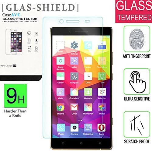 BLU PURE XR 5.5" [Tempered Glass] [9H] HD Clear Clarity and Touchscreen .03mm Tempered Glass Protector [GLAS SHIELD]