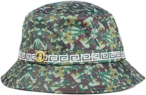 Official Last Kings Men's Key Step Camo Bucket Hat (One Size, Camo)