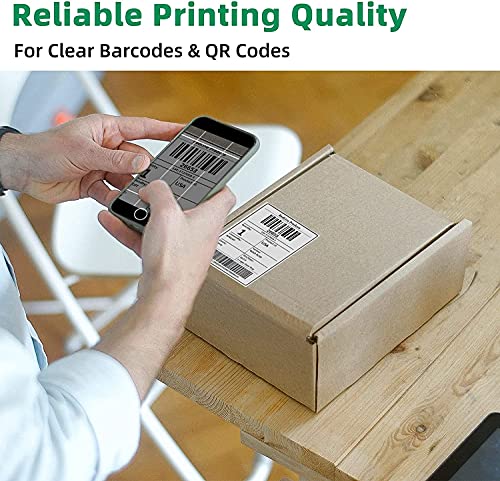 Phomemo 1000 Labels 4x6 Compatible with MUNBYN, Phomemo, Polono, BPA Free Thermal Labels for DHL, UPS, DPD-100x150mm