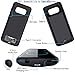 RUXELY Galaxy S8 Battery Case,5000mAh Portable External Backup Charging Case,Rechargeable Protective Power Bank Charger for Samsung Galaxy S8(Black)(Not for Galaxy S8 Plus) …