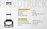 Stanley Folding Hand Truck 70 kg Capacity & Basket Holder 127mm Wheels view 3