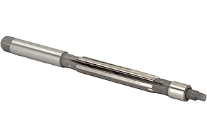 Drill America - DWRRHDE1/2 1/2" High Speed Steel Straight Flute Hand Expansion Reamer, DWR Series
