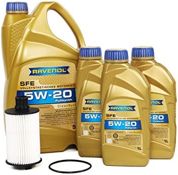Blau J1A4037-K Motor Oil Change Kit - Compatible with 2010-14 Jaguar XF w/ 8 Cylinder 5.0L Engine