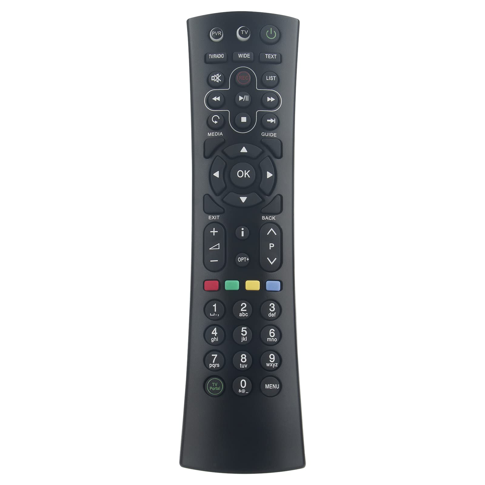 RM-H01U Remote Replacement for HUMAX IRHD-5300C IRCI-5400,iCord Mini,iCord Cable,HD FOX C,5300C for Humax RM-H01U iCord Mini,HD Nano, iCord Cable,iCord Cable-Mini for Humax RM-H01U PVR Cable Decoder