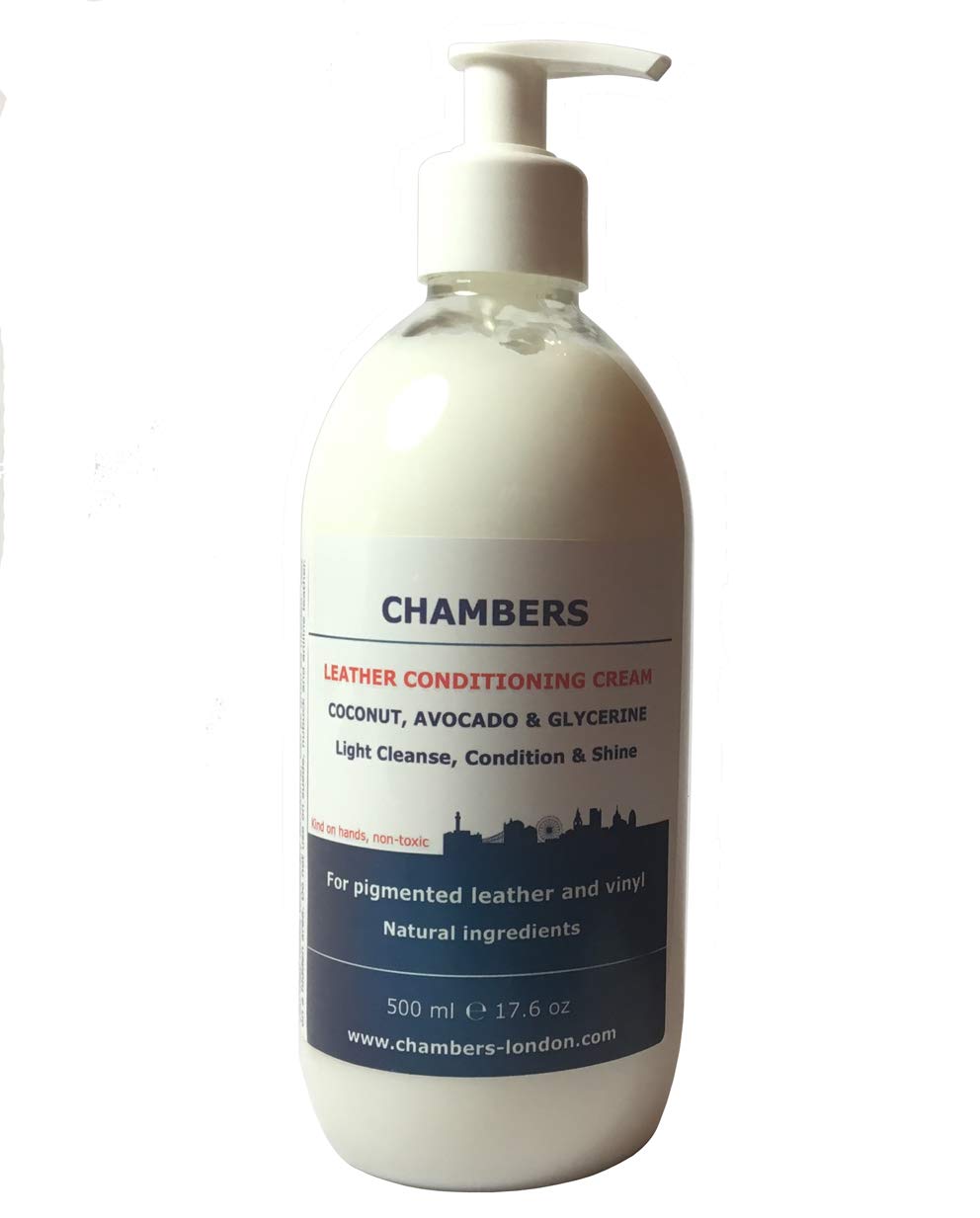 Chambers Leather Cleaner and Conditioner 2 in 1 Cream 450ml