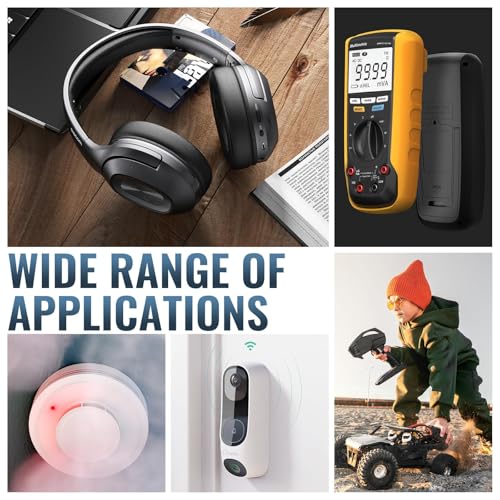 BONAI 8+1 Slots LCD Battery Charger, Universal AA/AAA/9V Ni-MH, Smart LCD Display, Independent Charging, Built-in Discharge Function