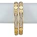 Banithani Bollywood Bracelet 18K Goldplated Bangles Set Bridal Jewelry Gift For Her 24