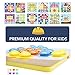 PinSpace Button Art Color Matching Mushrooms Nails Mosaic Pegboard Puzzle Games with 12 Templates, Fine Motor Skills Toys Preschool Educational Learning Toys Best Gift for Boys and Girls