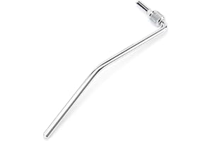 LGEGE 6mm Double Tremolo Arm, Tremolo Bar, Whammy Bar for Floyd Rose Tremolo System, Electric Guitar Replacement, Silver