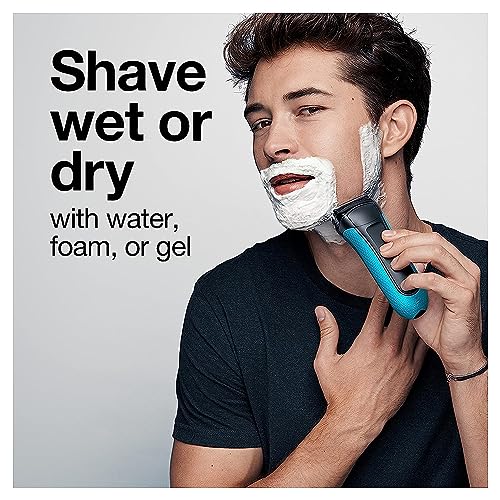 Braun Electric Series 3 Razor with Precision Trimmer, Rechargeable, Wet