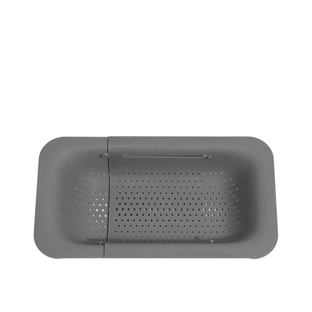 Gmuret Sponge Holder, Blue Ginkgo's Over the Sink Strainer, Wash Vegetables and Fruits New Home Kitchen Essentials Drain Separator