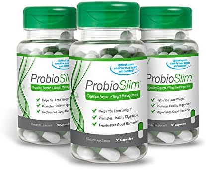 ProbioSlim - The Probiotic Supplement That Helps You Lose Weight - 60 Capsules - 3 Pack
