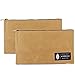 Tool Bag Utility Tool Pouch | Heavy Duty Metal Zipper & Durable Military Waxed Canvas | Accessories Organizer For Construction, Electrician, Technician | Set of 3