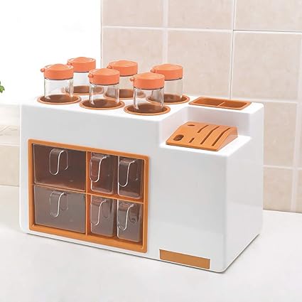 Amazon Com Wmr Kitchen Shelves Plastic Storage Rack Storage