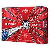 Callaway Golf Chrome Soft Truvis Golf Balls, (One Dozen), Stars and Stripes, Prior Generation