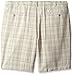 Haggar Men's Big-Tall Cool 18 Yarn Dye Check Pleat Front Short