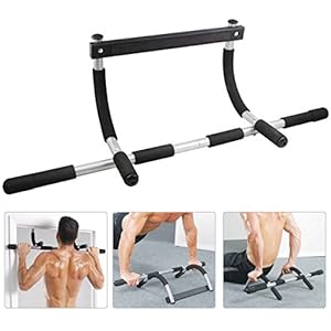 Heavy Duty Doorway Chin Pull Up Bar Exercise Fitness Gym Home Door Mounted
