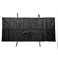 Ejoyous Human Body Bag, Cadaver Bag with 4 Reinforced Handles 210D Oxford Cloth Storage Bag, for Funeral Morgue Supplies(Black)