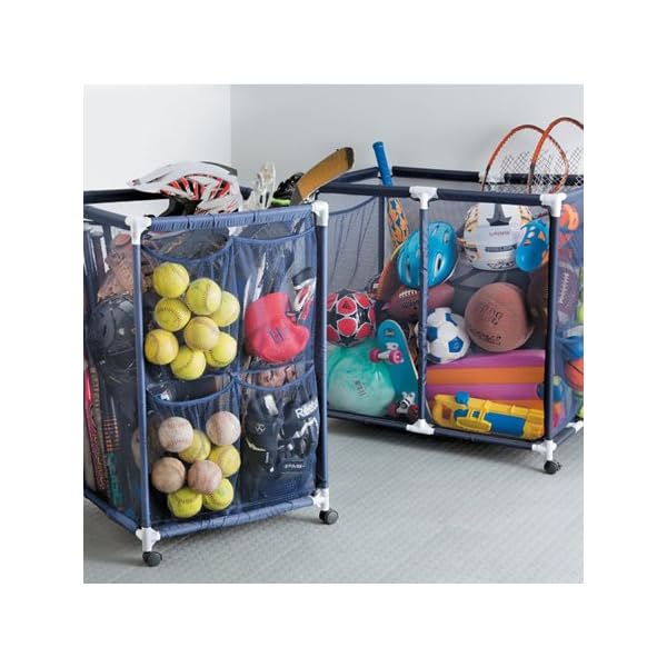 Modern Blue Pool Storage Bin Extra Large Perfect Contemporary Nylon